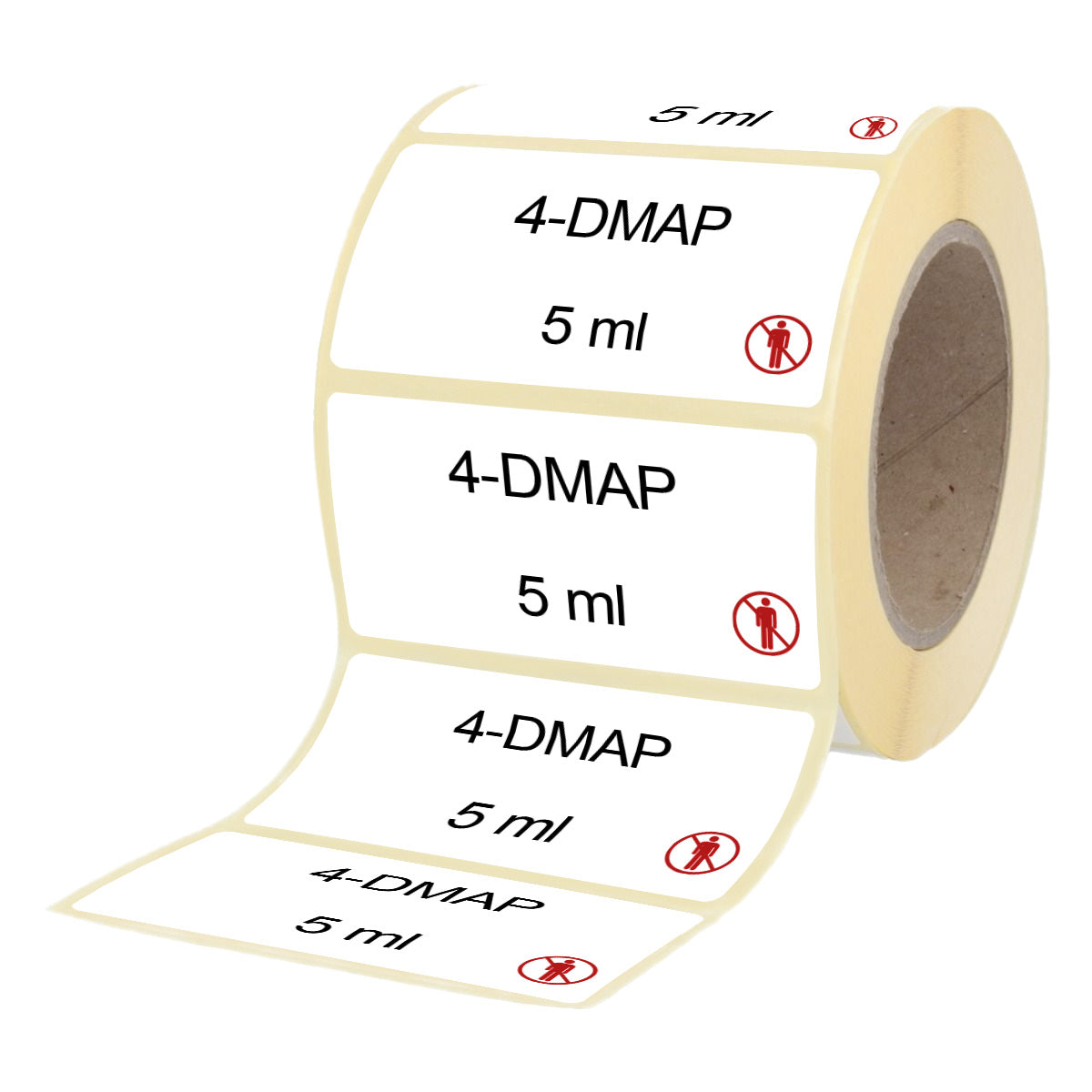 4 - DMAP 5 ml - Etiketten für Brechampullen
