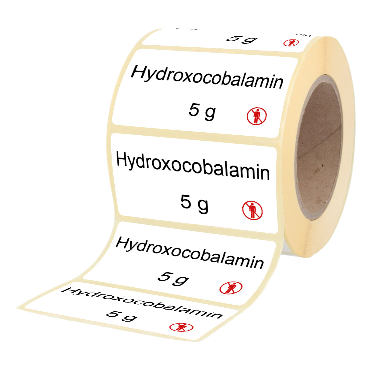 Hydroxocobalamin 5 g - Etiketten für Stechampullen