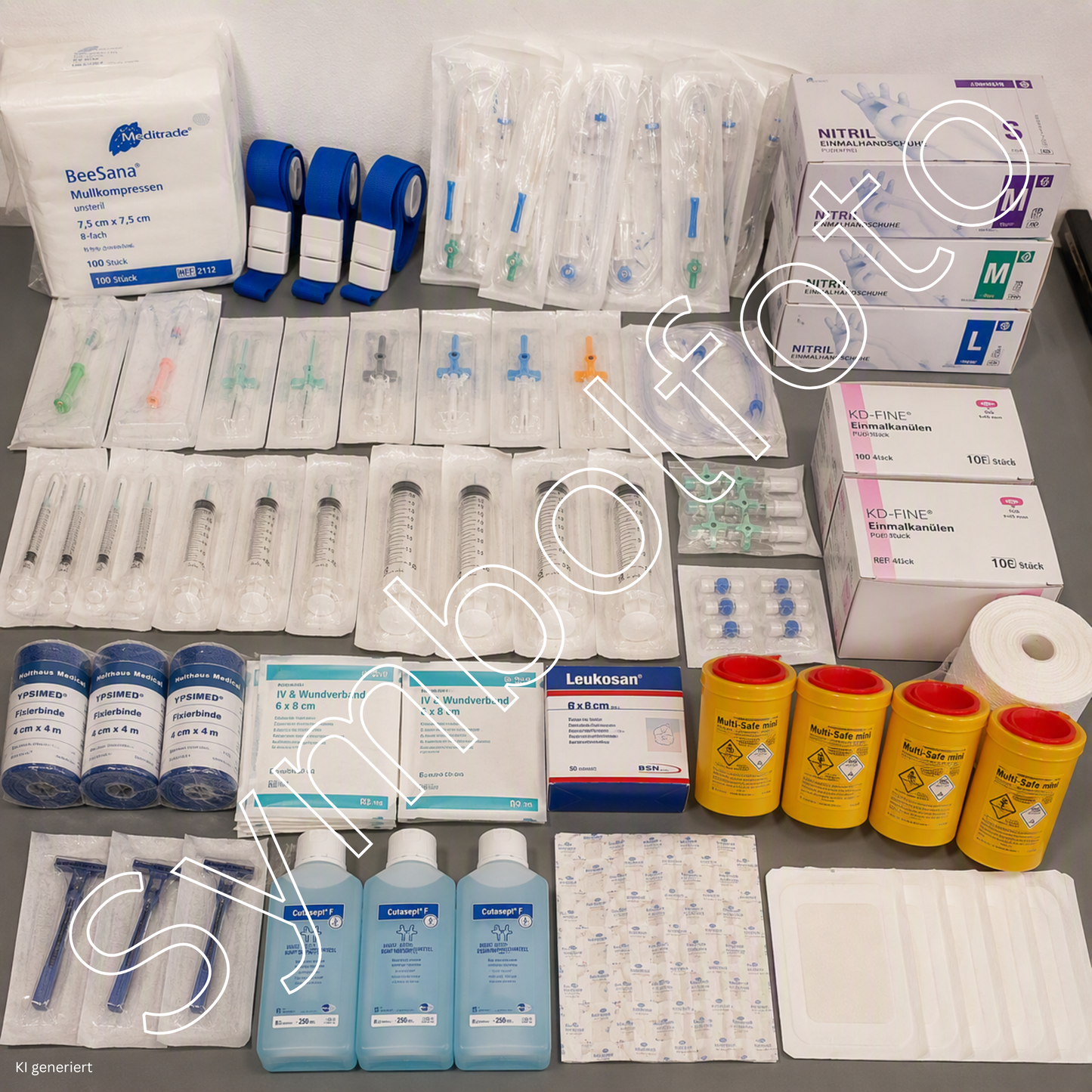 Austauschsortiment GW San BW Infusionsmaterial