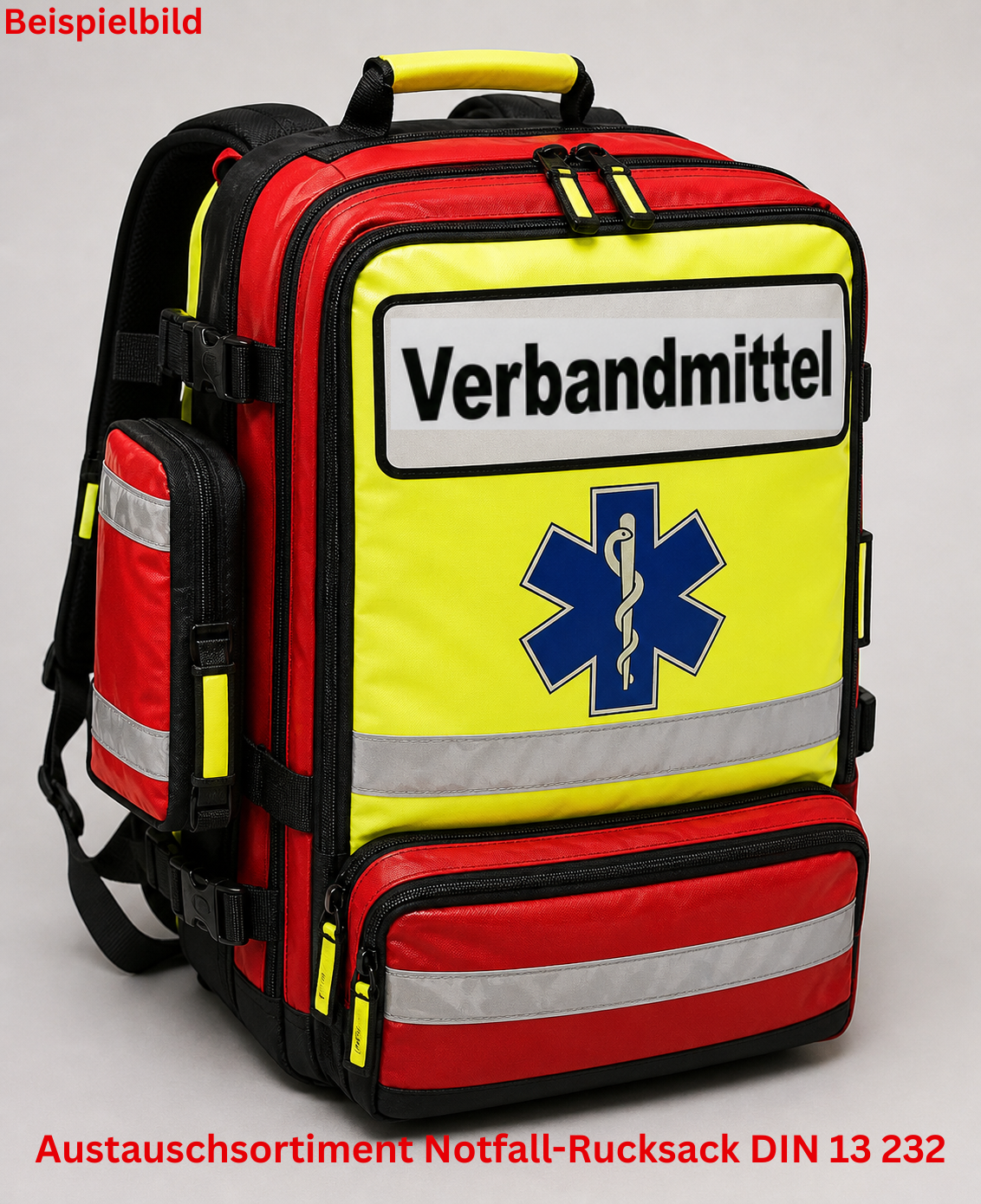 Austauschsortiment Notfall-Rucksack DIN 13 232 / Verbandmittel