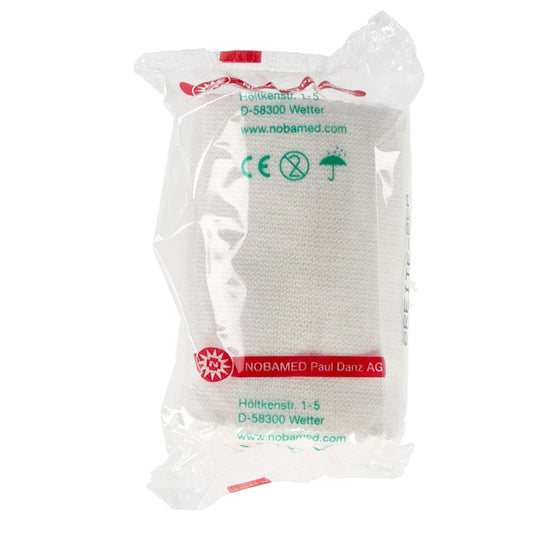 NOBA® Idealbinde in Folie | Größe: 8 cm x 5 m | Packung á 10 Stück