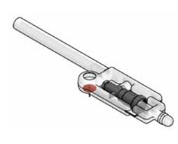 Magenventil, komplett mit Schläuchen