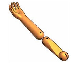 Linker Arm, komplett für AmbuMan
