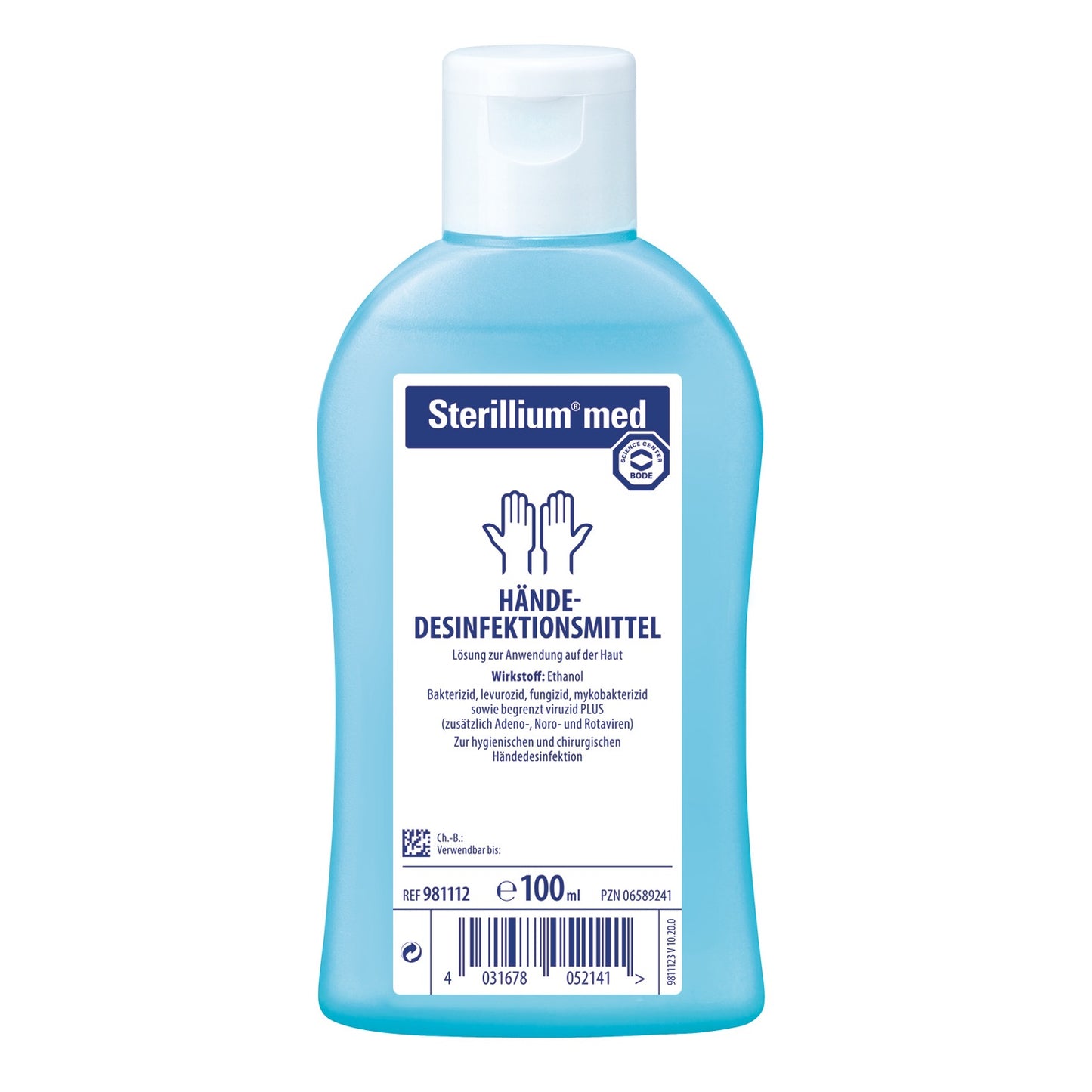 Hartmann Sterillium® med Händedesinfektion | 100 ml Taschenflasche