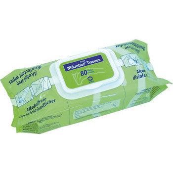 Microbac-Tissues Flow-Pack mit 80 Tücher