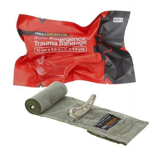 Emergency Trauma Bandage - Maße: 10 cm x 4,5 m
