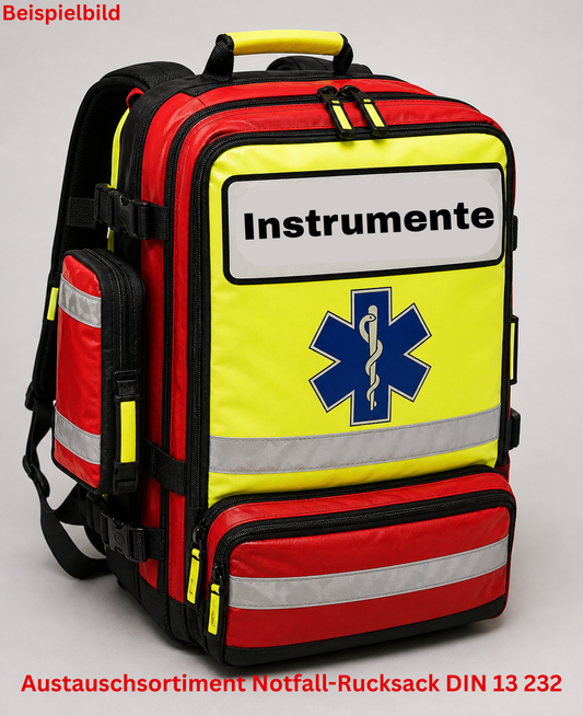 Austauschsortiment Notfall-Rucksack DIN 13 232 / Instrumente