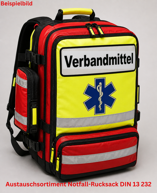 Austauschsortiment Notfall-Rucksack DIN 13 232 / Verbandmittel