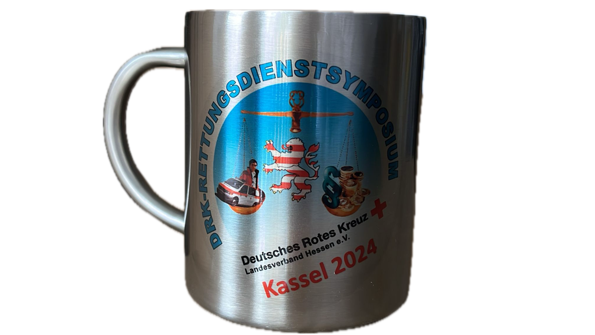 Personalisiere deine DRK-Kaffeetasse – rotkreuzversand