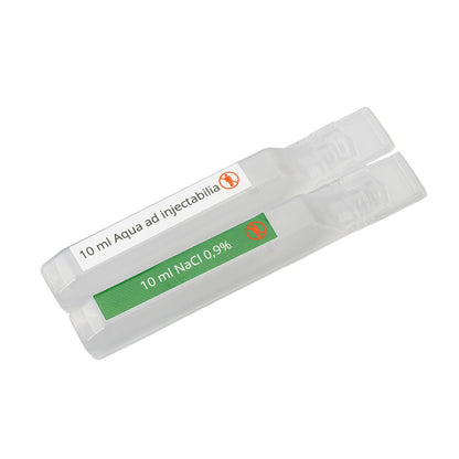 Stickerkarte NaCl & Aqua / TRAINI-PLASCO