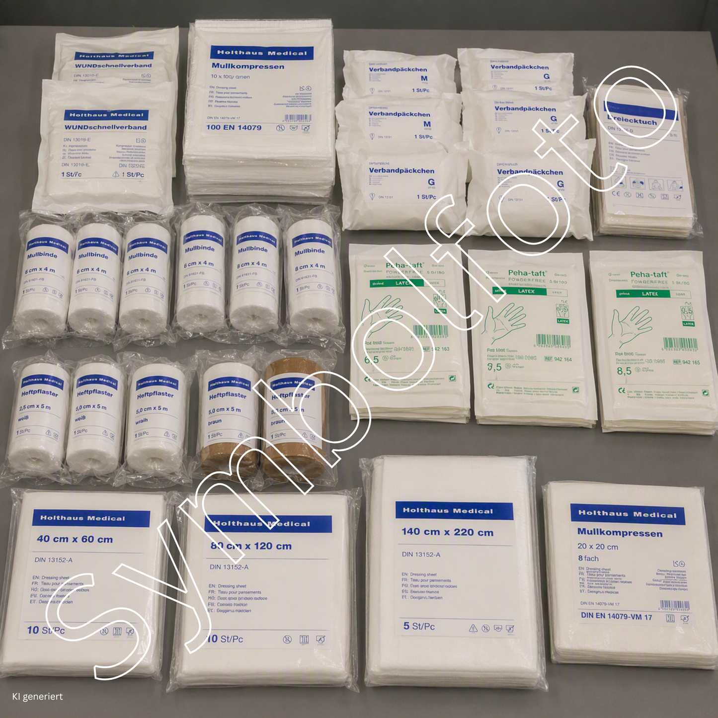 Austauschsortiment GW San BW Verbandstoffe