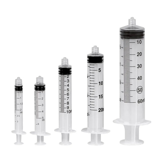 Einmalspritzen Luer Lock / 100 Stück