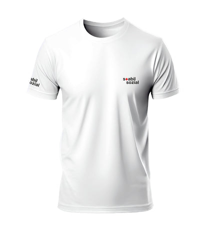 T-Shirt stabil sozial, Damen, 100 % Baumwolle