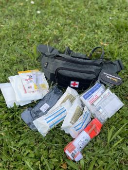 IFAK - First Aid Kit  mit Klettlogo DRK