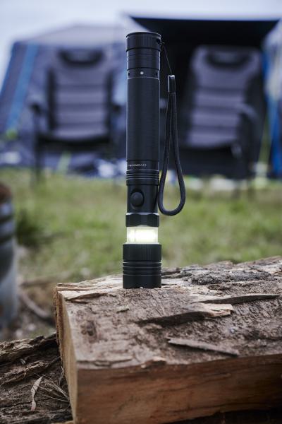 HYDRA CELL AquaTac LED Taschenlampe mit Leuchtring Sonderedition mit Adapter und Akkupack